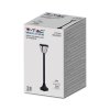 Słupek ogrodowy solarny V-TAC 2W LED IP44 93cm VT-984 3000K+6000K 110lm 3 lata gwarancji